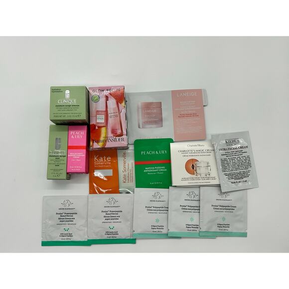 Bundle Clinique Peach & Lily Glow Recipe Laneige Kiehls Drunk Elephant - Picture 1 of 2